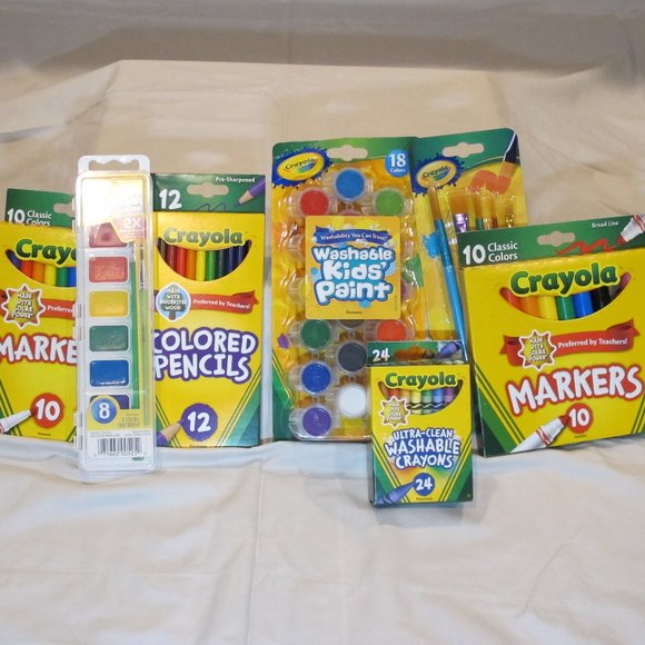 Crayola Other - kids crayola arts and crafts bundle NEW